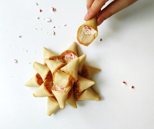 pull apart Christmas gift bow cookie
